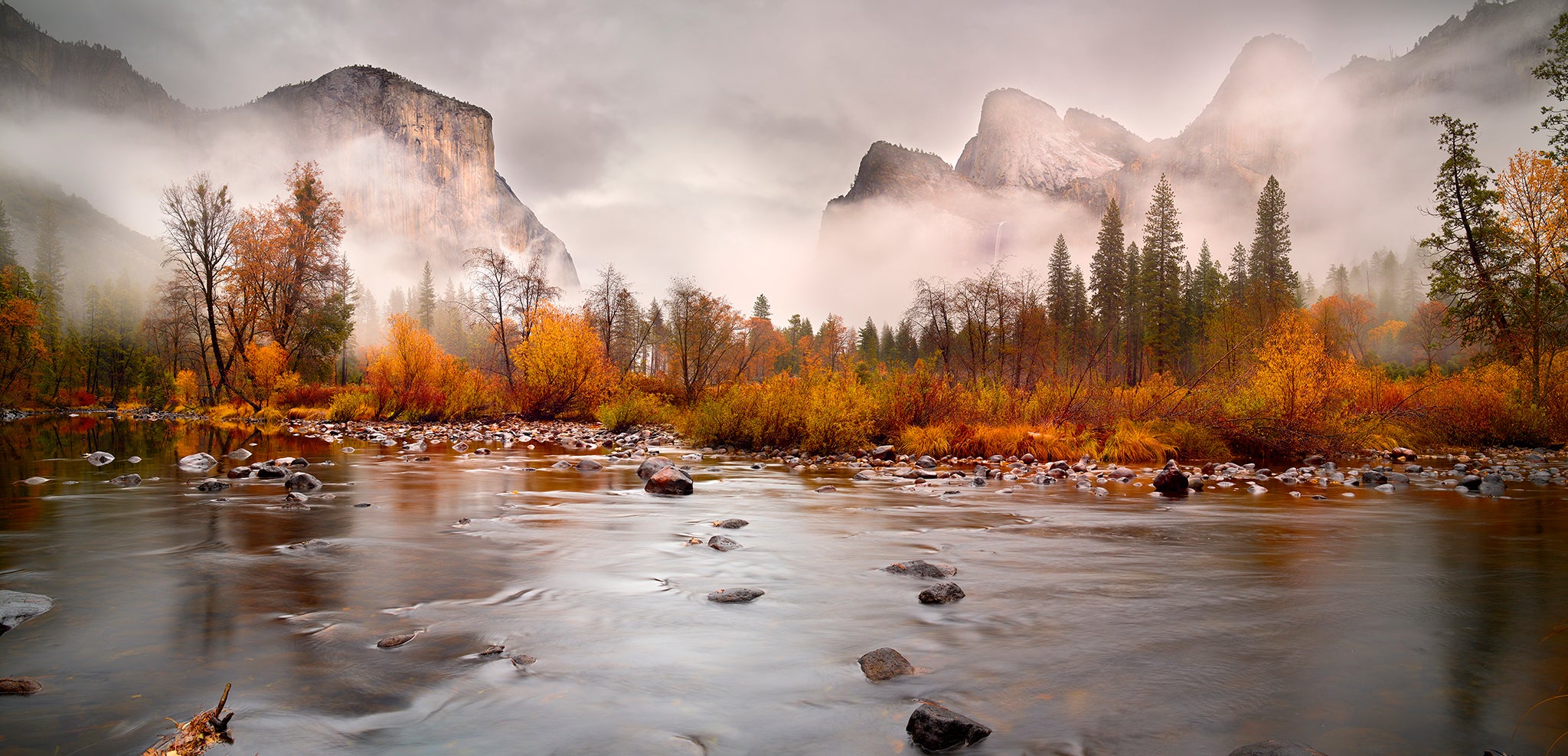 Autumn on the Merced River