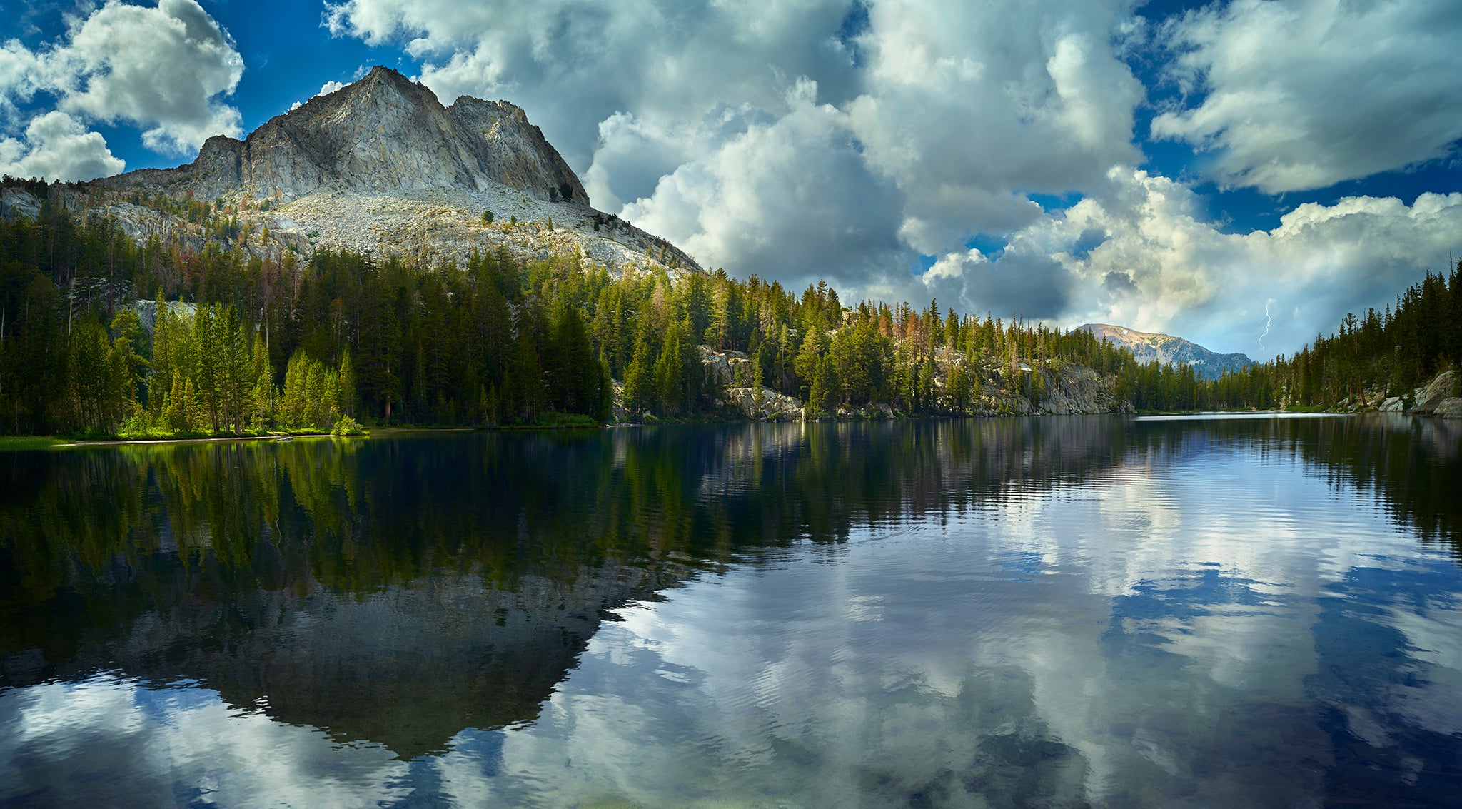 Mountain Lake - Captured using a Rolex Submariner