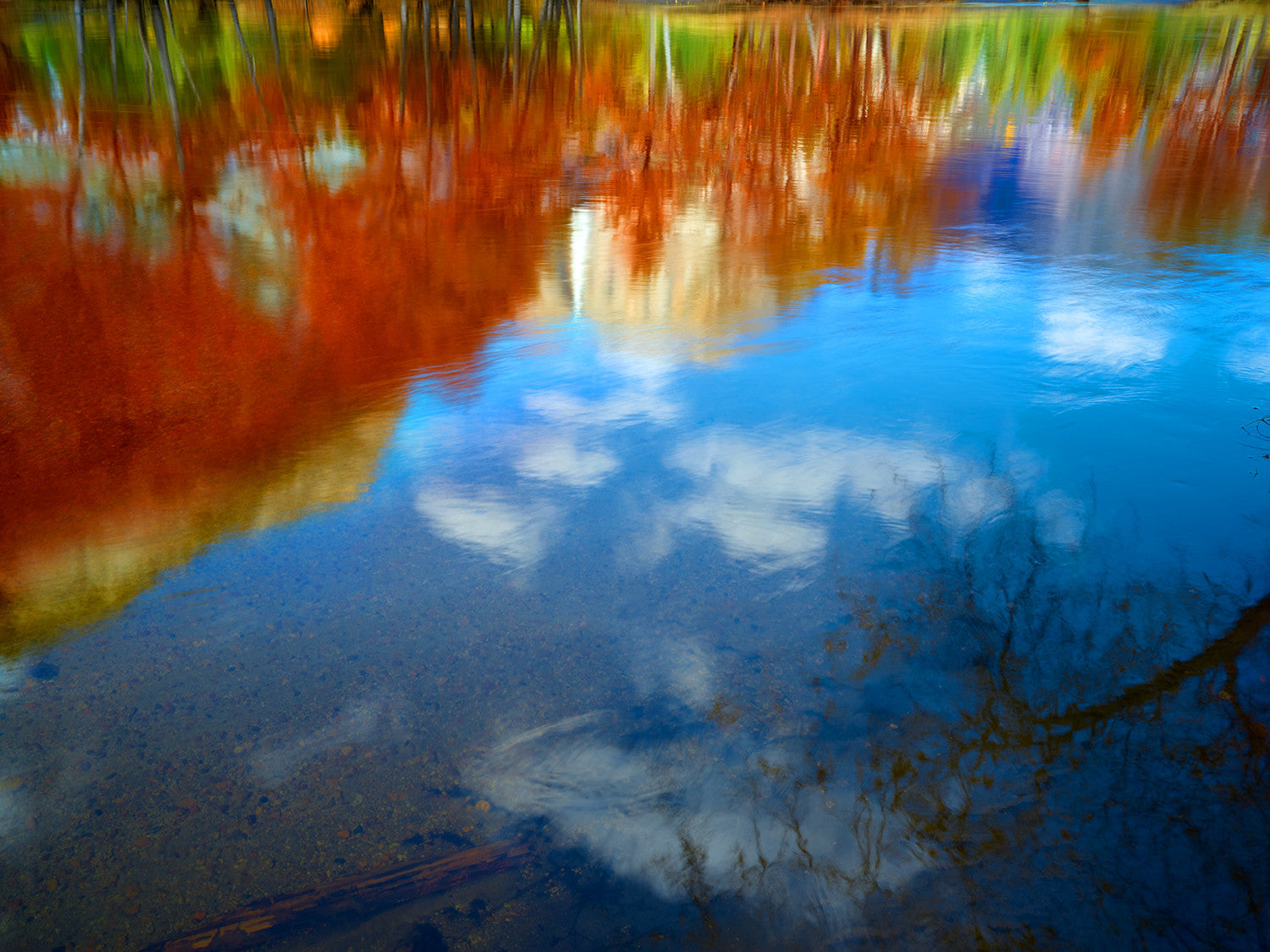 Yosemite Falls Reflection